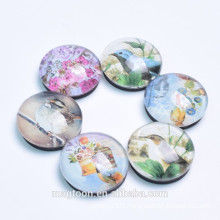 custom animal dome glass magnets for home decor